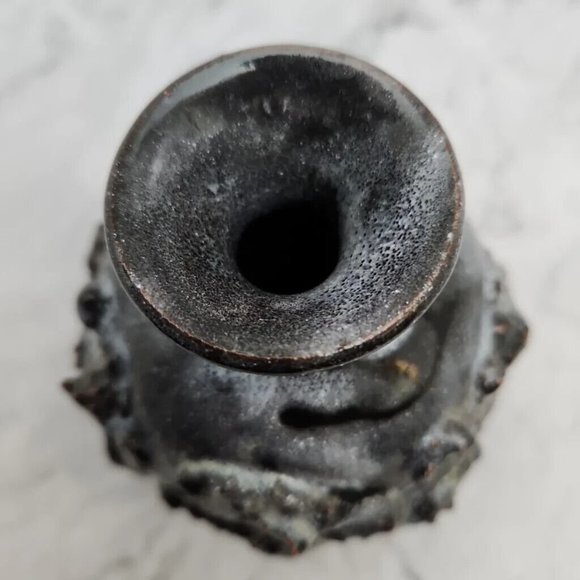 Vintage Sigurður Hákon Arnórsson Handcrafted Lava Vase, Iceland, 1970s - Picture 5 of 7